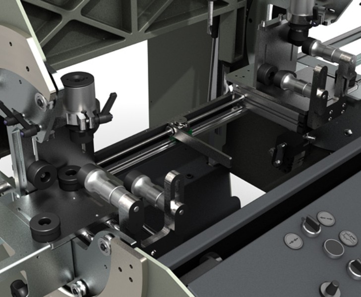 CNC machining centres Nanomatic 384 S Vices Emmegi